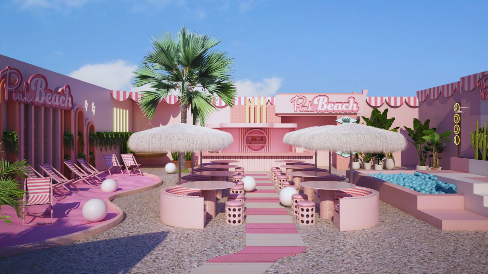 PinkBeach location Image