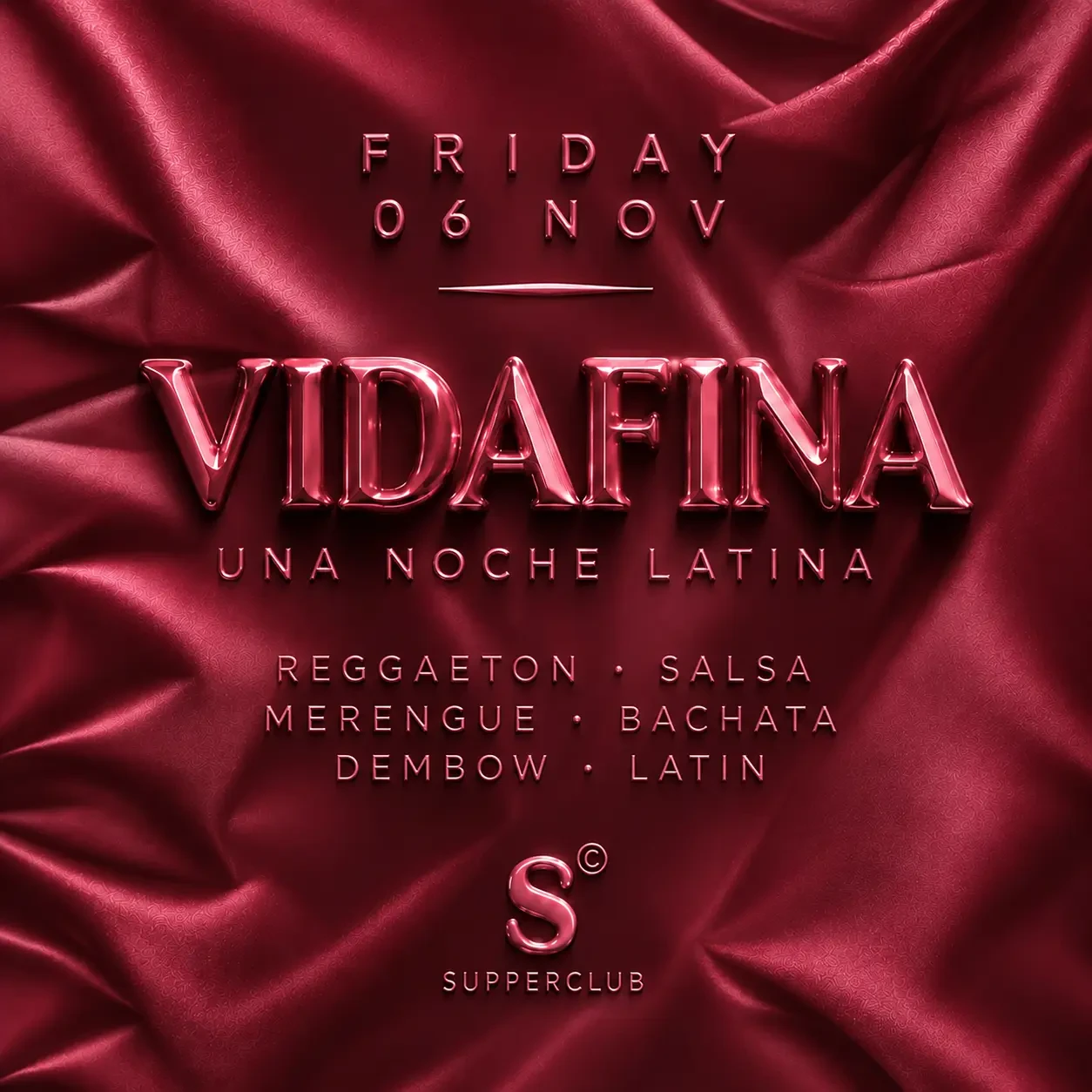 Glanzende-Vidafina-Nachtclubflyer