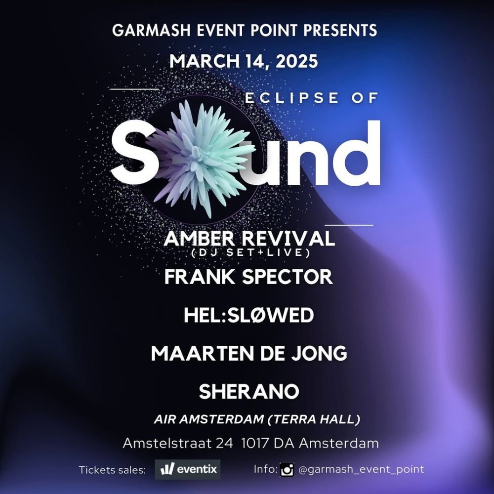 Garmash event point 14032025 techno air amsterdam