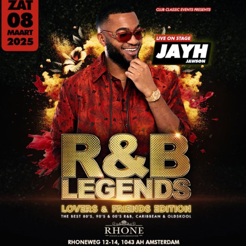 Rhode R&B Legends Lovers & Friends Edition