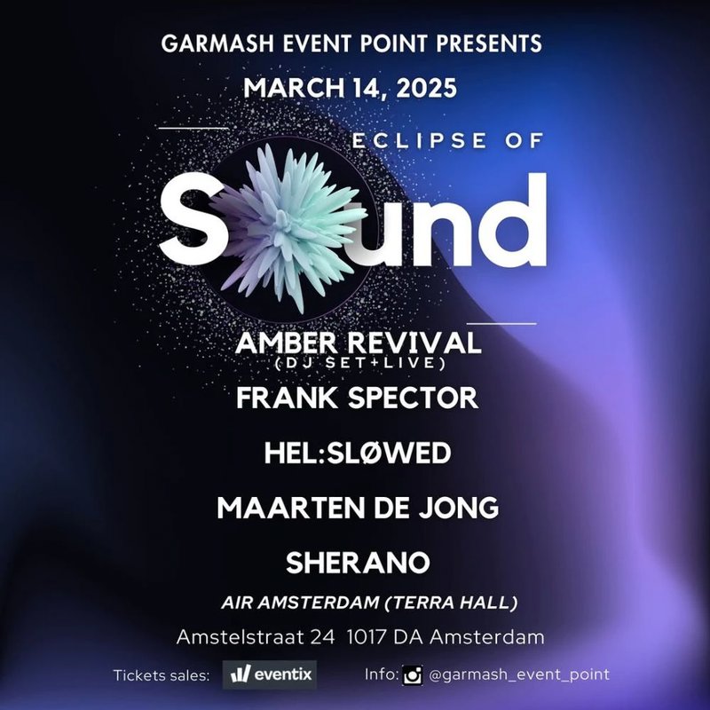 Garmash event point 14032025 techno air amsterdam