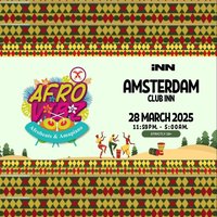 AfroVibz Amsterdam 28 March Club iNN